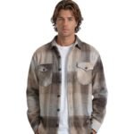 Chemise brun Surchemise brune